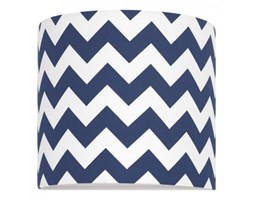 Young Deco Lampa kinkiet Chevron granatowy