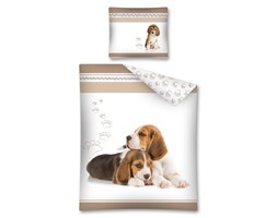 Komplet pościeli dziecięcej The dog / Pies 01 Sweet animals