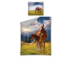 Pościel Licencyjna 140x200 Detexpol Zwierzęta Konie 2