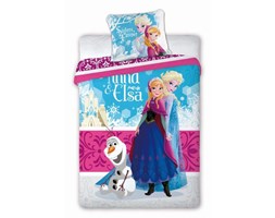 Pościel Dla Dzieci 160x200 Faro Disney Kraina Lodu 1