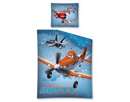 Pościel Dla Dzieci 160x200 Detexpol Disney Samoloty 1