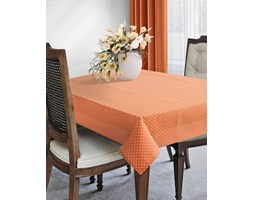 Wiosenny Obrus W Groszki 40x140 Eurofirany Astrid Pomarańczowy