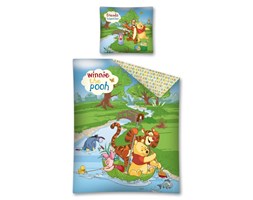 Pościel Dla Dzieci 160x200 Detexpol Disney Kubuś Puchatek