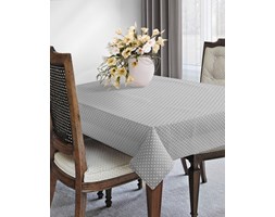 Wiosenny Obrus W Groszki 40x140 Eurofirany Astrid Stalowy