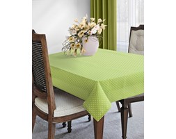 Wiosenny Obrus W Groszki 85x85 Eurofirany Astrid Zielony