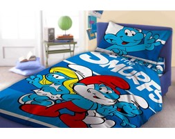 Pościel Dla Dzieci 160x200 Faro Disney Smurfy