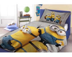Pościel Dla Dzieci 160x200 Faro Disney Minionki 4