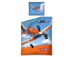 Pościel Dla Dzieci 160x200 Detexpol Disney Samoloty 2