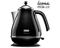 DeLonghi KBOM3001BK Czajnik elektryczny Icona Micalite - 3000 W, 1,7 L