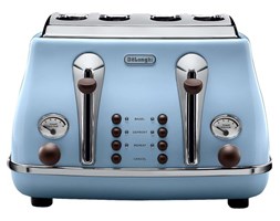 DeLonghi CTOV4003.AZ Icona Vintage Toster błękitny