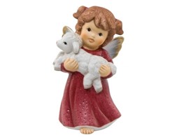 Figurka 2szt Anioł Stróż z owieczką 8cm Nina i Marco Goebel 66-875-75-8