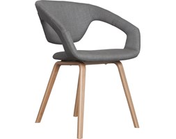 Zuiver :: Krzesło Flex Back - jasnoszare