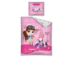 Pościel Littlest Pet Shop 140x200