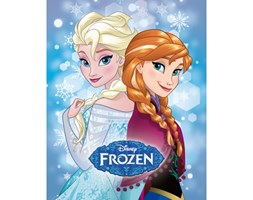 Kocyk Frozen Disney Elsa i Anna 120x150