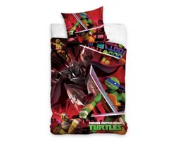 Pościel Żółwie Ninja Leonardo Donatello Michaelangelo Raphael 160x200
