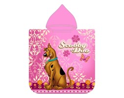 Ręcznik poncho dziecięcy Scooby-Doo 60x120