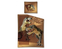 Pościel dla dzieci dinozaur T-rex 160x200