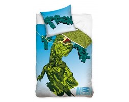 Pościel dla dzieci zielony T-rex 160x200