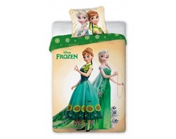 Pościel dziecięca kraina lodu siostry Anna i Elsa 140x200