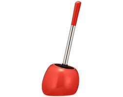 Pojemnik na szczotkę POLARIS RED + szczotka WC, WENKO
