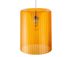 Lampa wisząca ROXANNE, sufitowa - kolor pomarańczowy, KOZIOL