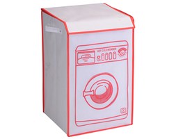 Pojemnik na pranie WASHING MACHINE w kolorze białym, 70 litrów
