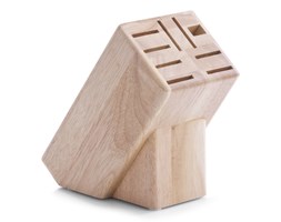 Drewniany stojak na noże, blok do noży - 25x22x13cm, ZELLER