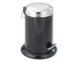 Kosz na śmieci RETORO BLACK - 3 l, WENKO