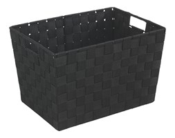 Koszyk ADRIA BLACK - pojemnik do przechowywania, rozmiar M, WENKO