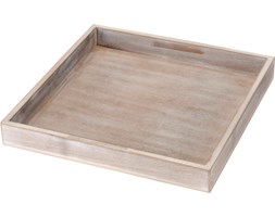 Taca śniadaniowa TRAY GREY, drewniana