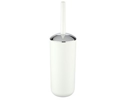 Pojemnik na szczotkę BRASIL WHITE + szczotka WC, WENKO