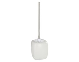 Pojemnik na szczotkę FARO WHITE + szczotka WC, WENKO