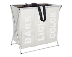 Pojemnik na pranie TRIO BEIGE - aż 130 litrów, WENKO