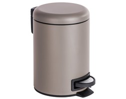 Kosz łazienkowy LEMAN MATT jasny brąz, pojemnik na śmieci, 3 l, WENKO
