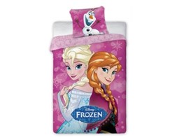 Pościel kraina lodu Anna Elsa Olaf 160x200