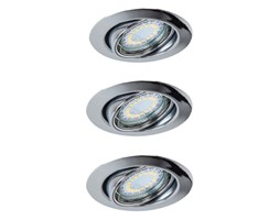 CRISTALDREAM LED zestaw opraw wpuszczanych, oczek 3 x 4,5W GU10 LED 360lm, 3000K (chrom) SPOT LIGHT 23001328