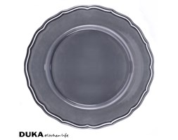 Talerz płytki 27 cm grafitowy