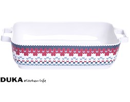 Forma do pieczenia świąteczny wzór 34x23 cm
