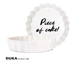 Forma do tarty 30 cm biała