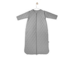 Jollein - Śpiworek do spania z odpinanymi rękawkami Mini waffle Szary, 18-36 m-cy, 110 cm