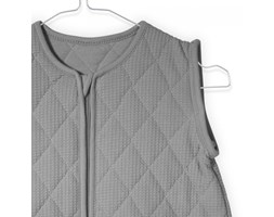 Jollein - Śpiworek do spania z odpinanymi rękawkami Mini waffle Szary, 6-18, 90 cm