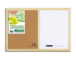 Tablica korkowa suchościeralna 2w1 40x60cm marki ARDA