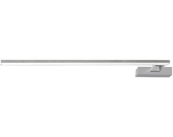 SHINE SILVER kinkiet 1 x 11W LED podłużny plaski ledowy design MILAGRO 031