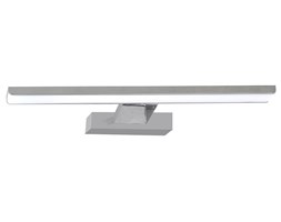 SHINE SILVER kinkiet 1 x 7W LED podłużny plaski ledowy design MILAGRO 028