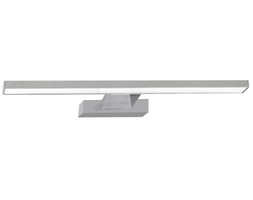 SHINE SILVER kinkiet 1 x 7W LED podłużny plaski ledowy design MILAGRO 029