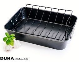 Brytfanna z rusztem 40x28x8 cm