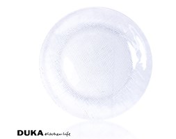 Talerz płytki szklany 22,5 cm