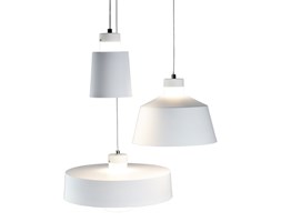 MCODO :: Nowoczesny żyrandol led NOVA 3 z akrylowymi kloszami