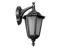 RETRO CLASSIC kinkiet 1 x 60W E27 lampa ścienna zewnętrzna metalowa czarna stylowa SUMA K 3012/1/D d