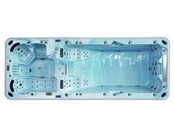 Basen SPA z przeciwprądami i hydromasażem Model MADAGASKAR 800